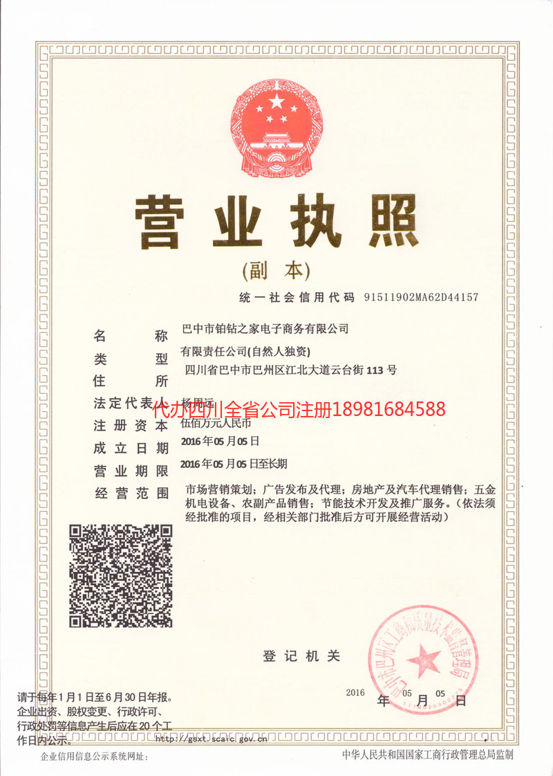 南岸南岸铂钻之家电子商务有限公司