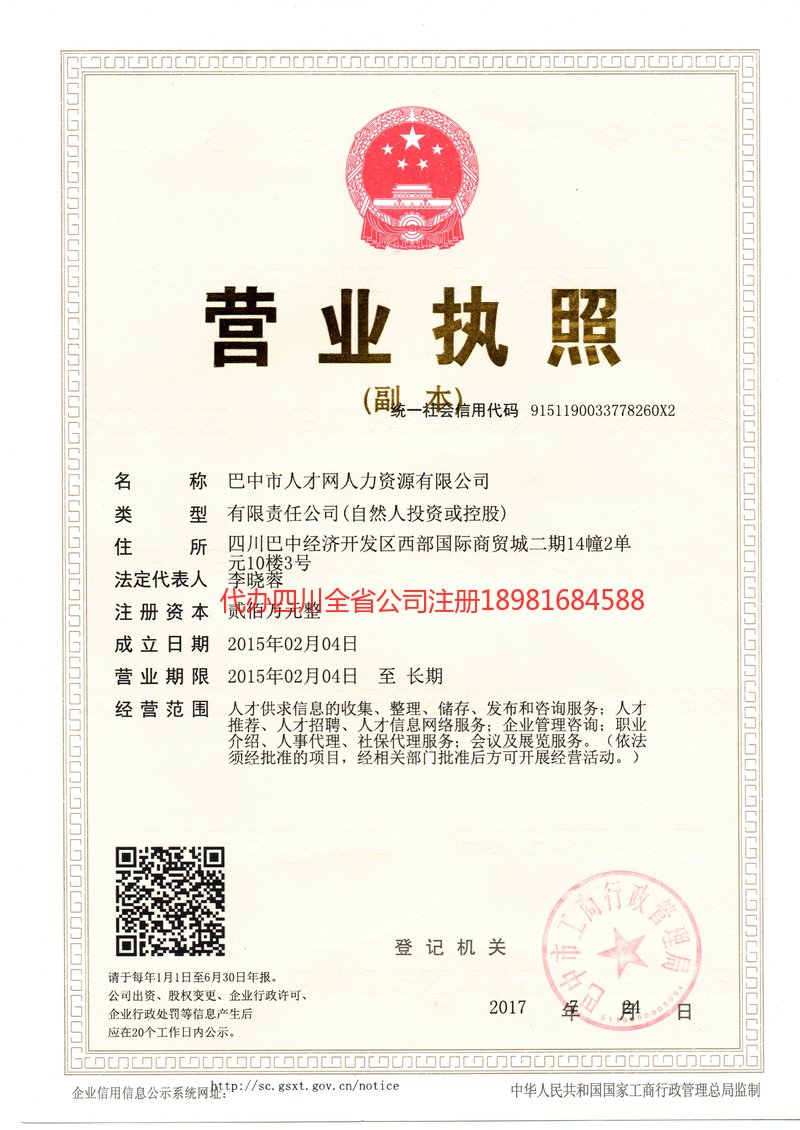 南岸南岸人才网人力资源有限公司